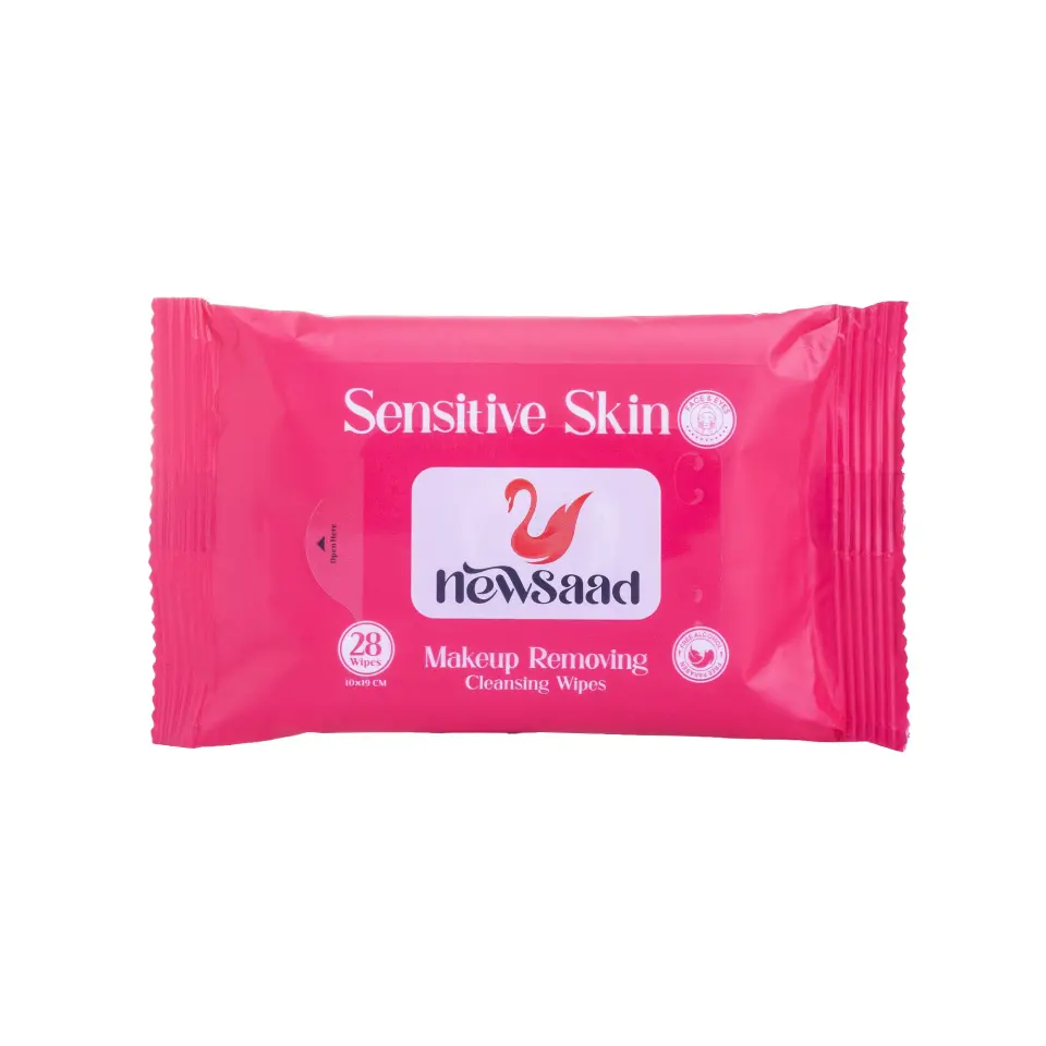 دستمال آرایش پاک کن پری بیوتیک و بدون عطر ۲۸ برگی Sensitive