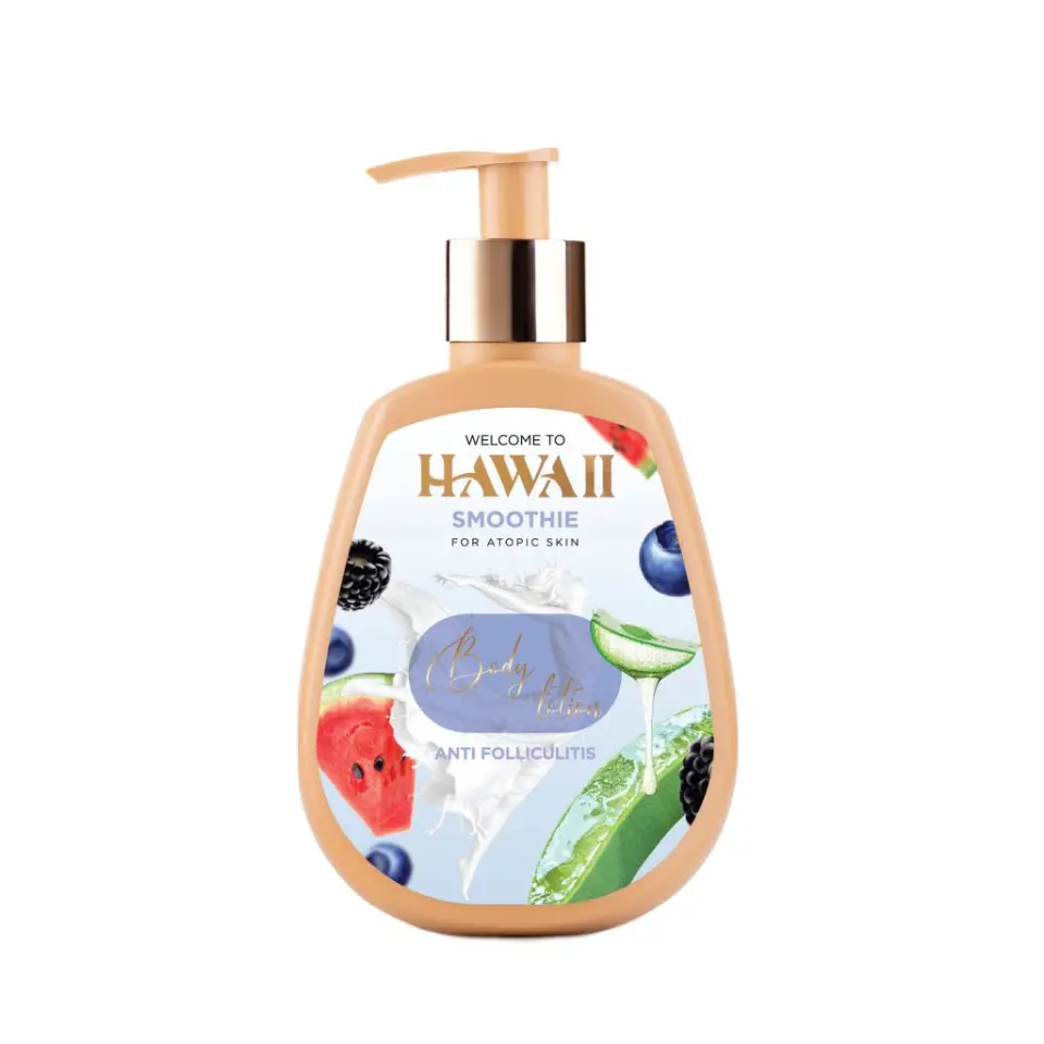 لوسیون بدن پوست خیلی حساس مناسب بعد از اصلاح هاوایی (Hawaii)